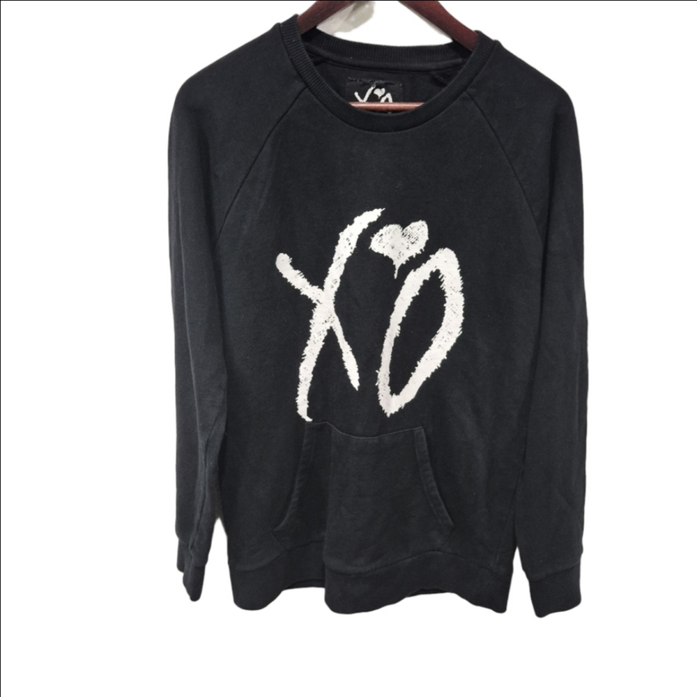 The Weeknd XO’TWOD Official 2015 Bravado Black Crewneck Sweater  Size S